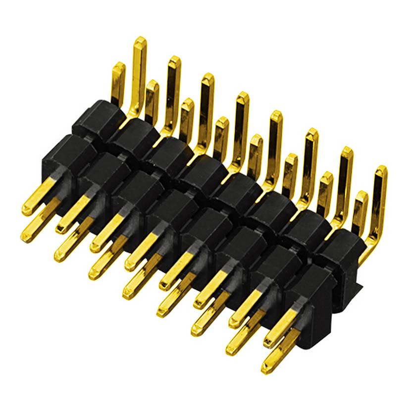 PH2.54mm Pin Header  Double  Body Double row Right Angle Type Board to Board Connector Pin Connector 