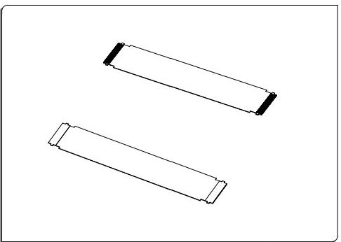 FFC軟排線  1.0mm Pitch  蝴蝶扣排線