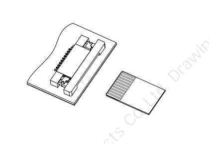 下接抽拉0.5mm Pitch H1.2