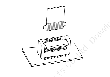 立貼0.5mm Pitch H5.2 