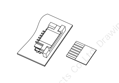 上接抽拉 1.0mm Pitch H2.5 